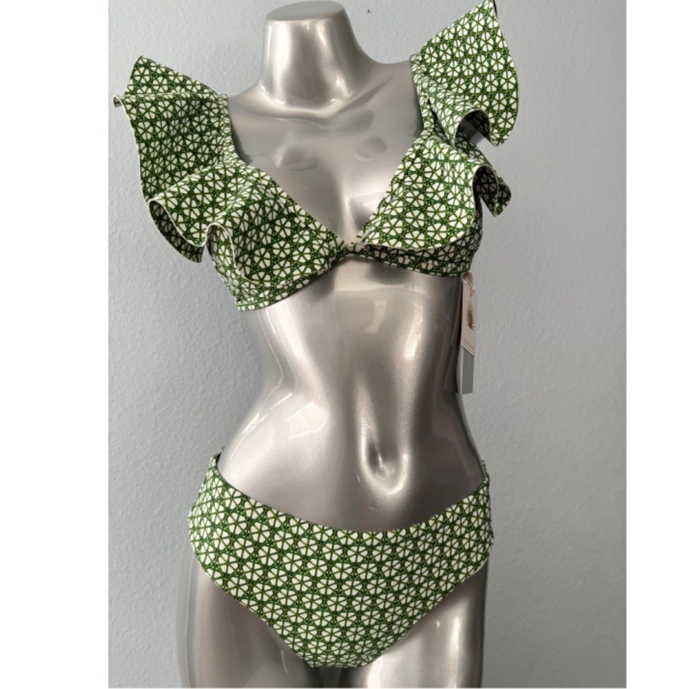 Antonio Melani x Style by Simkins Swim Bikini Set Marguerite Top Harper NWT